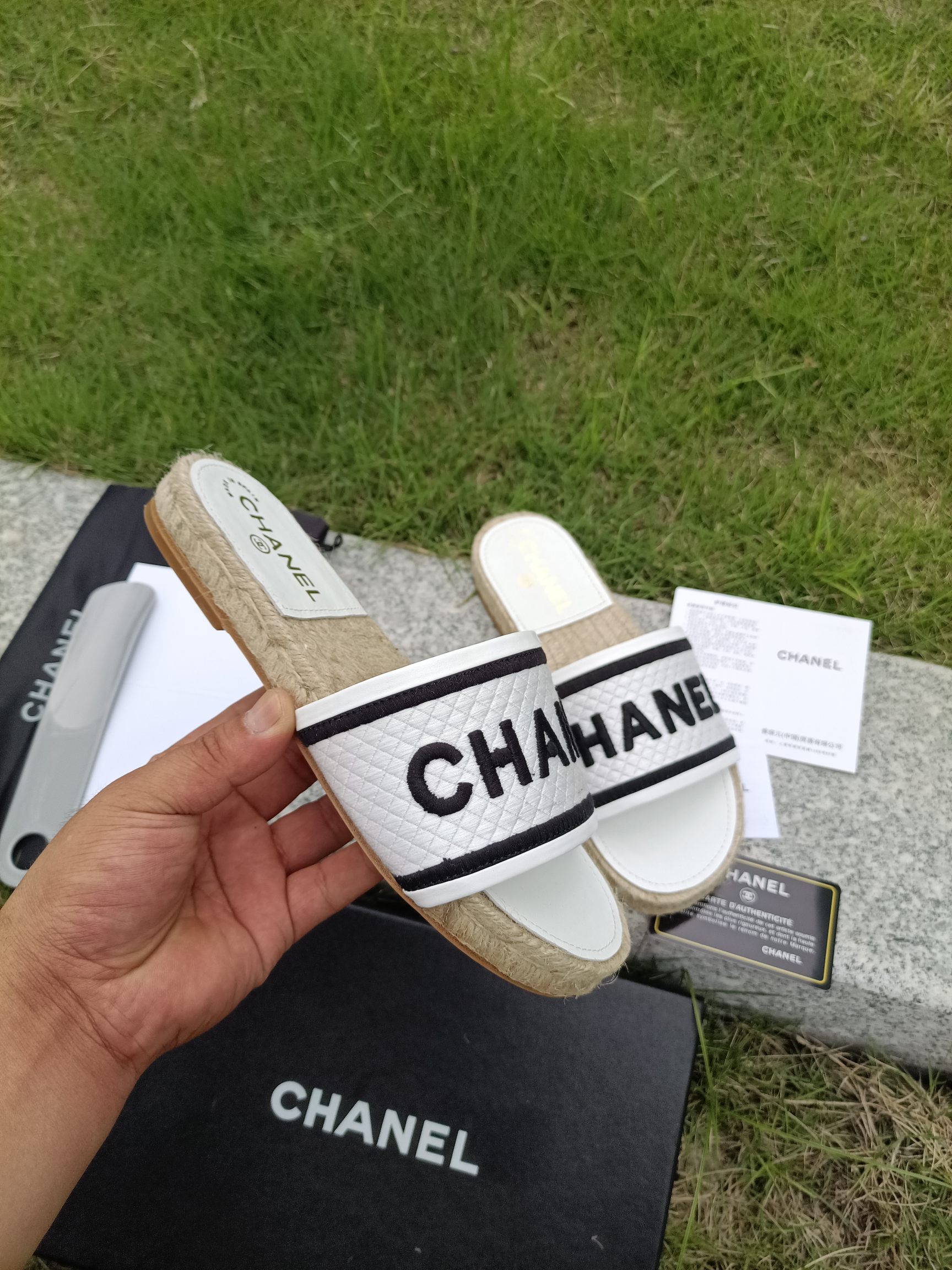CHANEL 2021 principios de la primavera nuevas zapatillas de pescador versión superior del pie almoha