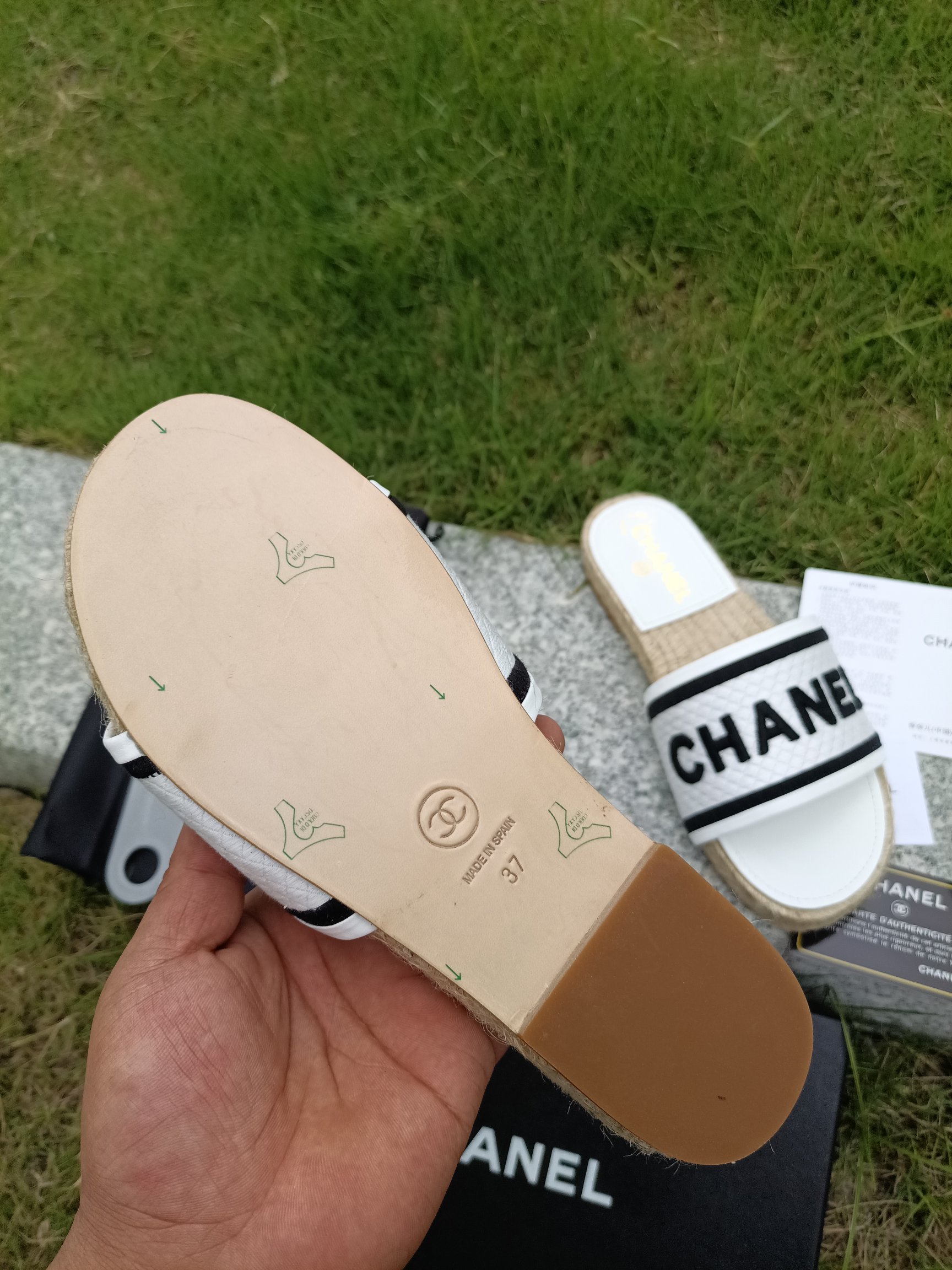 CHANEL 2021 principios de la primavera nuevas zapatillas de pescador versión superior del pie almoha