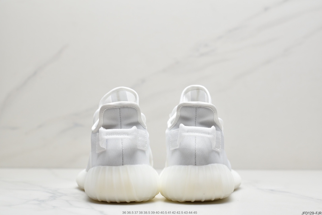 180  阿迪达斯Adidas Yeezy Boost 350 V2 Mono Pack”Clay”椰子百搭轻便爆米花中底休闲运动慢跑鞋“杏月橙”GW2870