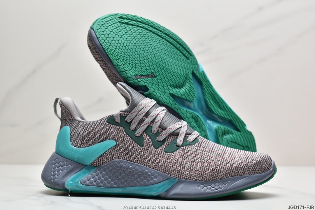 180 Adidas 阿迪达斯 AlphaBounce  Beyond m 阿尔法10代 冰丝面休闲跑步鞋 CG5608