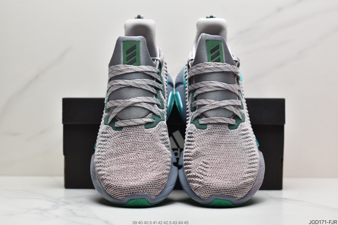 180 Adidas 阿迪达斯 AlphaBounce  Beyond m 阿尔法10代 冰丝面休闲跑步鞋 CG5608