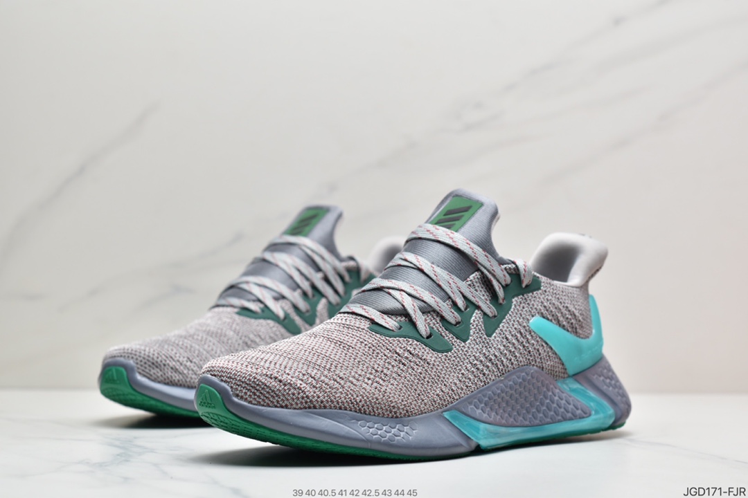180 Adidas 阿迪达斯 AlphaBounce  Beyond m 阿尔法10代 冰丝面休闲跑步鞋 CG5608