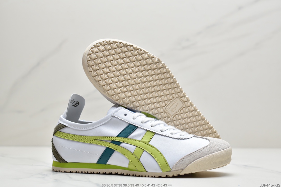 125 亚瑟士asics OnitsukaTiger/鬼冢虎 MEXICO 66经典款休闲1代懒人板鞋 1183B493