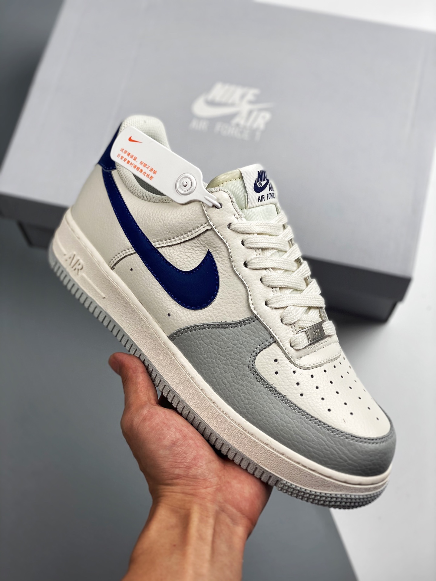 Air Force 1 Low Supreme horma original, cartón original, estilo auténtico de Air Force, enfocado en canal de comercio e…