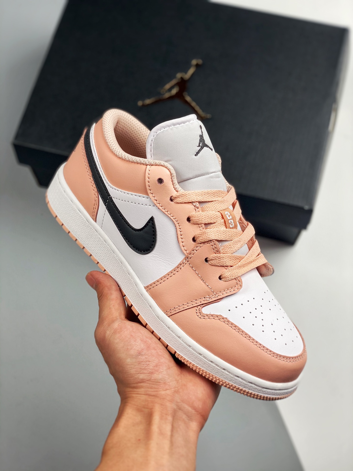 Versión de verificación Air Jordan 1 Low rosa polar, el mejor low-top del mercado, calidad tope! La única versión corre…