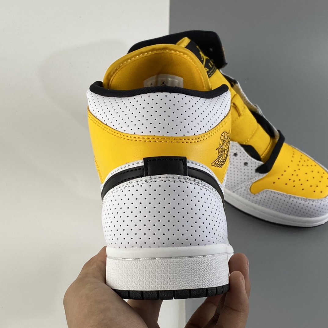 P260 Air Jordan 1 Mid AJ1 乔1 中帮百搭休闲运动板鞋 BQ6472-107