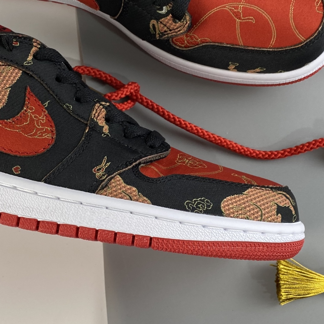 P220  Air Jordan 1 Low “CNY”AJ1 乔1低帮百搭休闲运动板鞋 DD2233-001