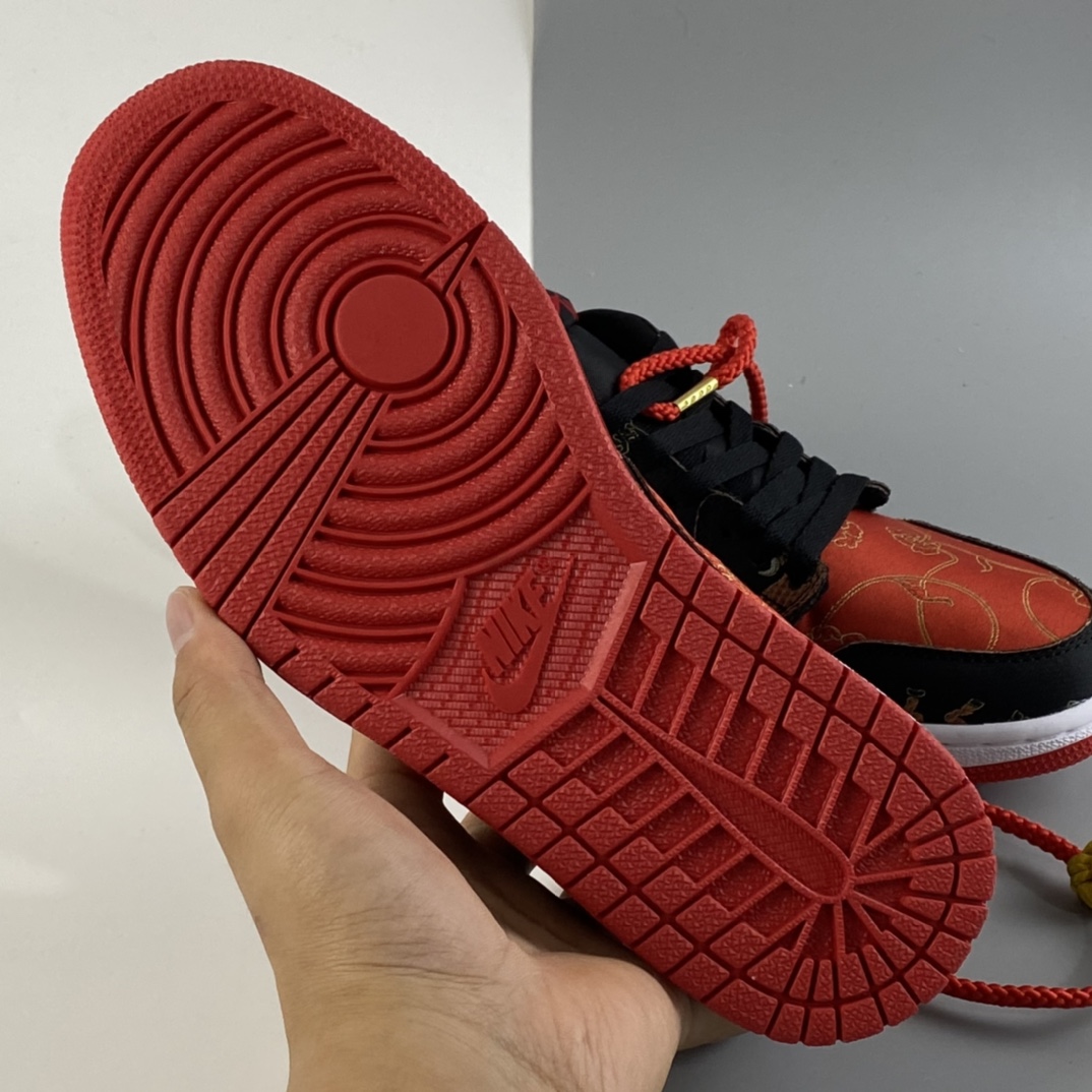 P220  Air Jordan 1 Low “CNY”AJ1 乔1低帮百搭休闲运动板鞋 DD2233-001