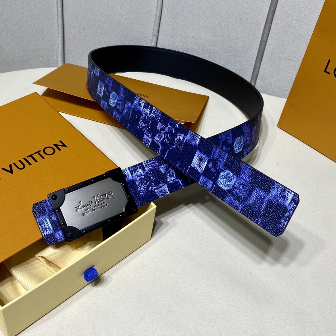 Cheap
 Louis Vuitton Belts Calfskin Cowhide