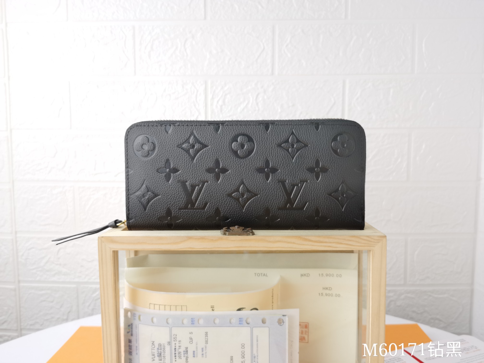 Louis Vuitton M60171 Clemence 財布 - モノグラム・アンプリント革製