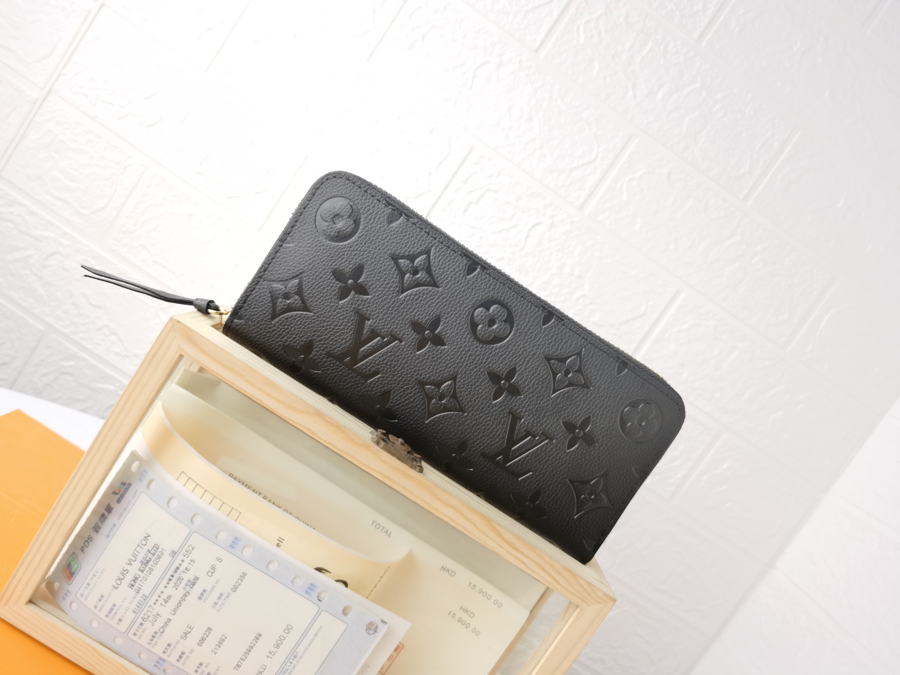 Louis Vuitton M60171 Clemence 財布 - モノグラム・アンプリント革製