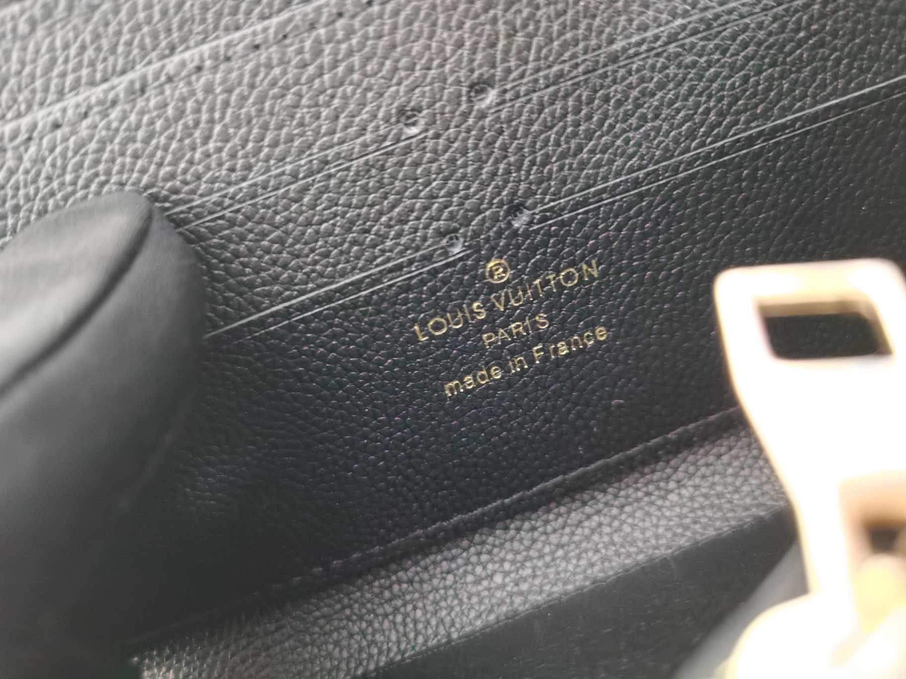 Louis Vuitton M60171 Clemence 財布 - モノグラム・アンプリント革製