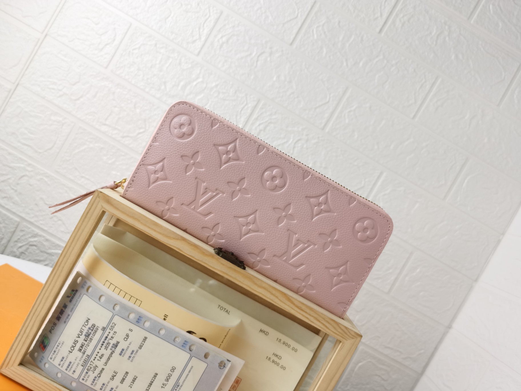 ルイ・ヴィトン M60171 クレマンス 財布 - 高級モノグラムエンプラントレザー