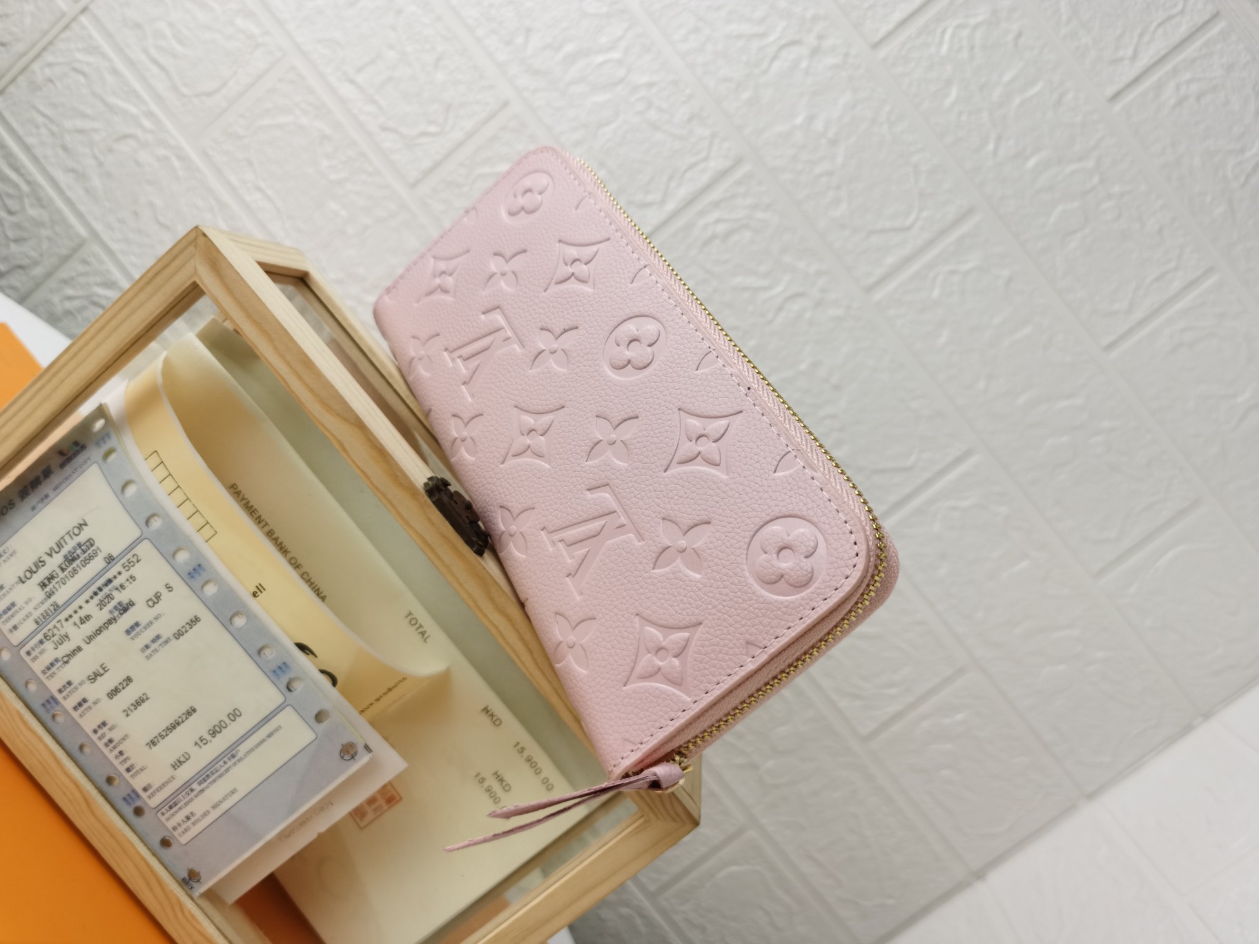 ルイ・ヴィトン M60171 クレマンス 財布 - 高級モノグラムエンプラントレザー