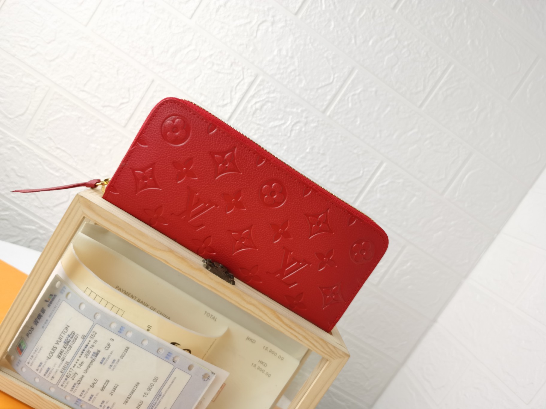 Louis Vuitton M60171 Clemence 財布 - 高級モノグラムエンプレントレザー製