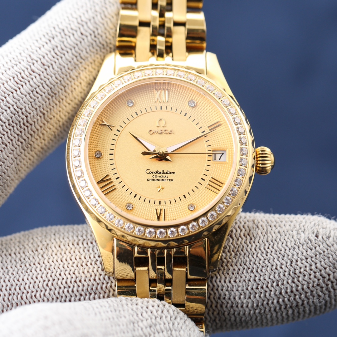 NO:726192,[White, Gold][Rose][Rose] The best women's model of the year-Omega-is now on the market!  Let love witness love every second, and convey true love all the time. It is made of sapphire wear-resistant mirror, meticulously crafted from replica material 316L steel, equipped with an original imported 821a mechanical movement, deeply waterproof, and size 33×10mm!  The perfect gift for your significant other, wear it on your hand and feel sweet in your heart! Please look for the exclusive quality!  Factory quality! Welcome to reprint!  ,,omega19860909[白,金][玫瑰][玫瑰] 年度最佳女款-欧米茄-火爆上市！让爱情见证分分秒秒的爱,时时刻刻传递真心.采用蓝宝石耐磨镜面,复刻材料316L钢鑫精雕细琢,搭载原装进口821a机械机芯,深度防水,尺寸33×10mm！送另一半的不二之选,戴在手上,甜在心间!请认准独家品质！大厂品质!欢迎转载！,,omega,Watch