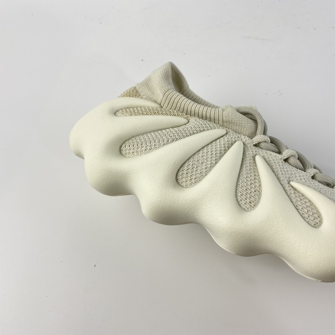 P360 Kanye West x Adidas Yeezy 450 米白 八爪袜套式轻便针织透气休闲运动慢跑鞋 H68038