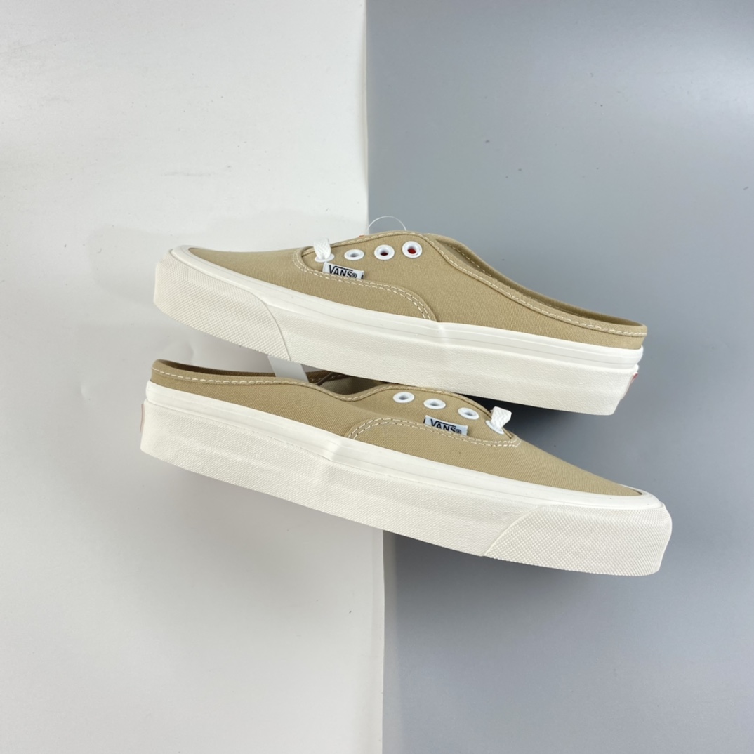 P140 Vans aut 半跟懒人拖鞋 经典女款低帮帆布鞋 VN0A54F7583