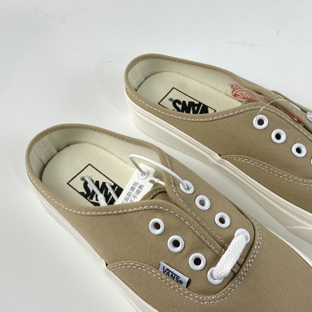 P140 Vans aut 半跟懒人拖鞋 经典女款低帮帆布鞋 VN0A54F7583