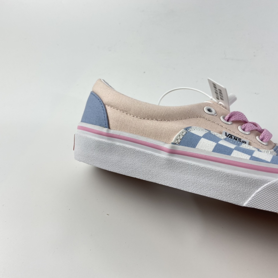 P150 Vans Era 万斯蓝粉棋盘格 VN0A4BV5VEG