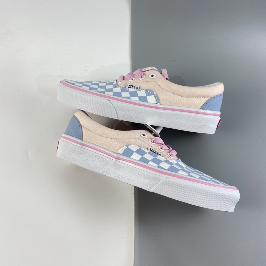 P150 Vans Era 万斯蓝粉棋盘格 VN0A4BV5VEG