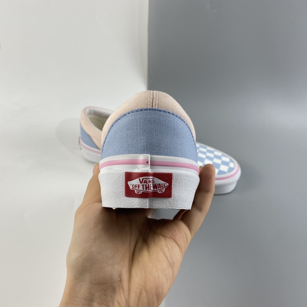 P150 Vans Era 万斯蓝粉棋盘格 VN0A4BV5VEG