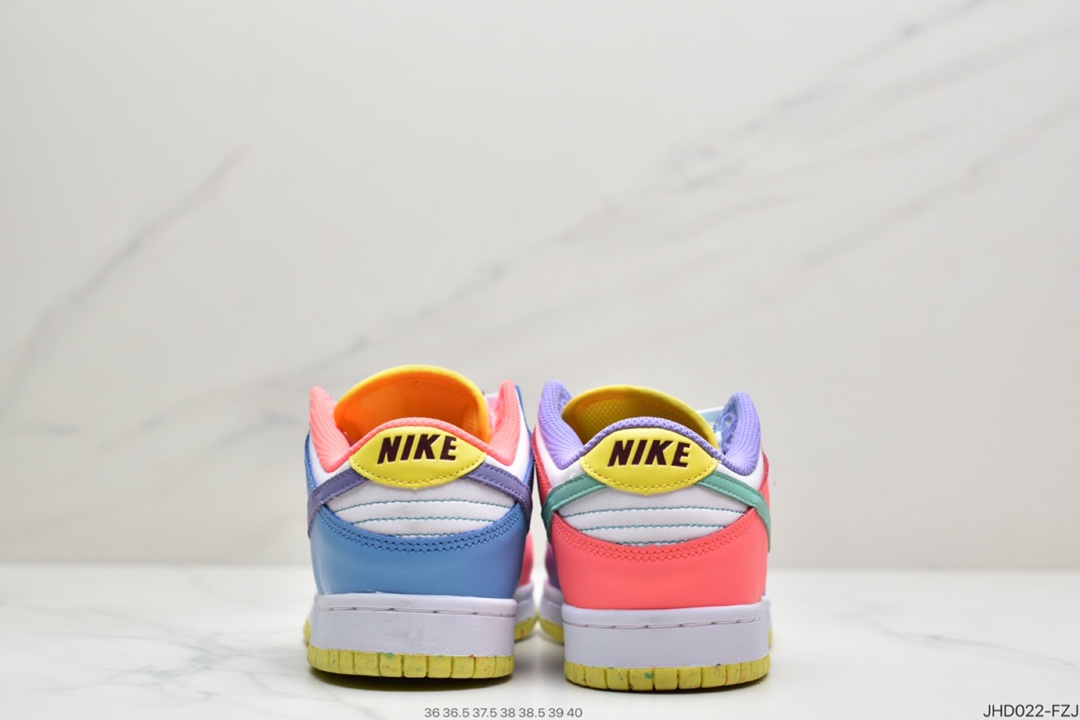 190 耐克Nike SB Dunk Low SE＂Candy＂ 彩蛋/糖果鸳鸯 扣篮系列低帮休闲运动滑板鞋DD1872-100