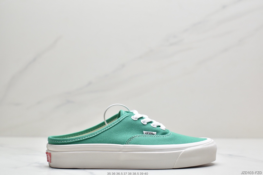 140 万斯Vans Authentic 44DX经典安娜海姆 4孔低帮硫化半拖滑板鞋复古AUT高端硫化
