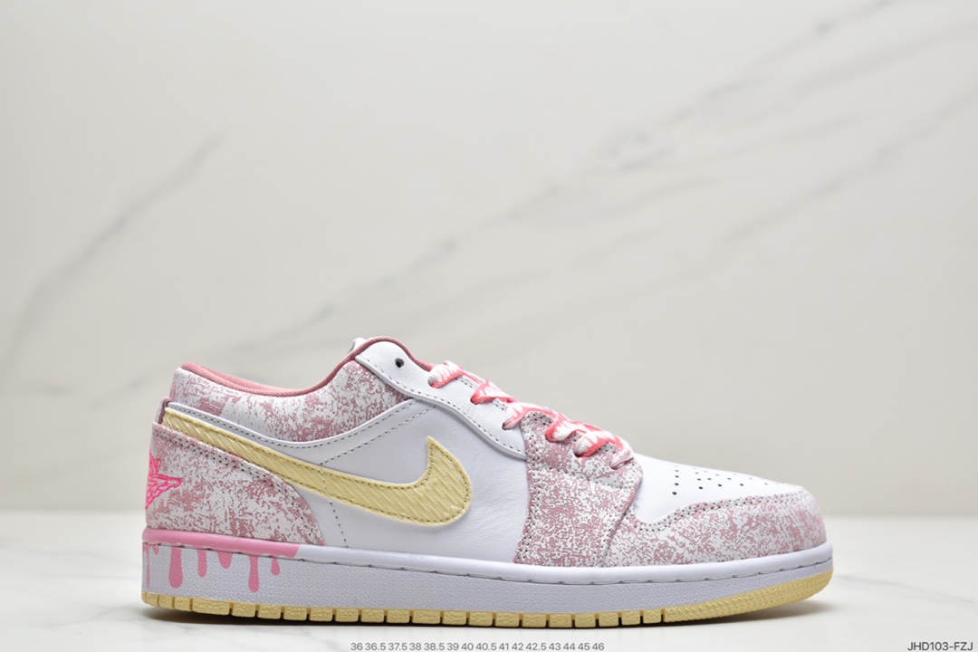 190 Air Jordan 1 Low AJ1乔1头层低帮文化篮球鞋 553558-403