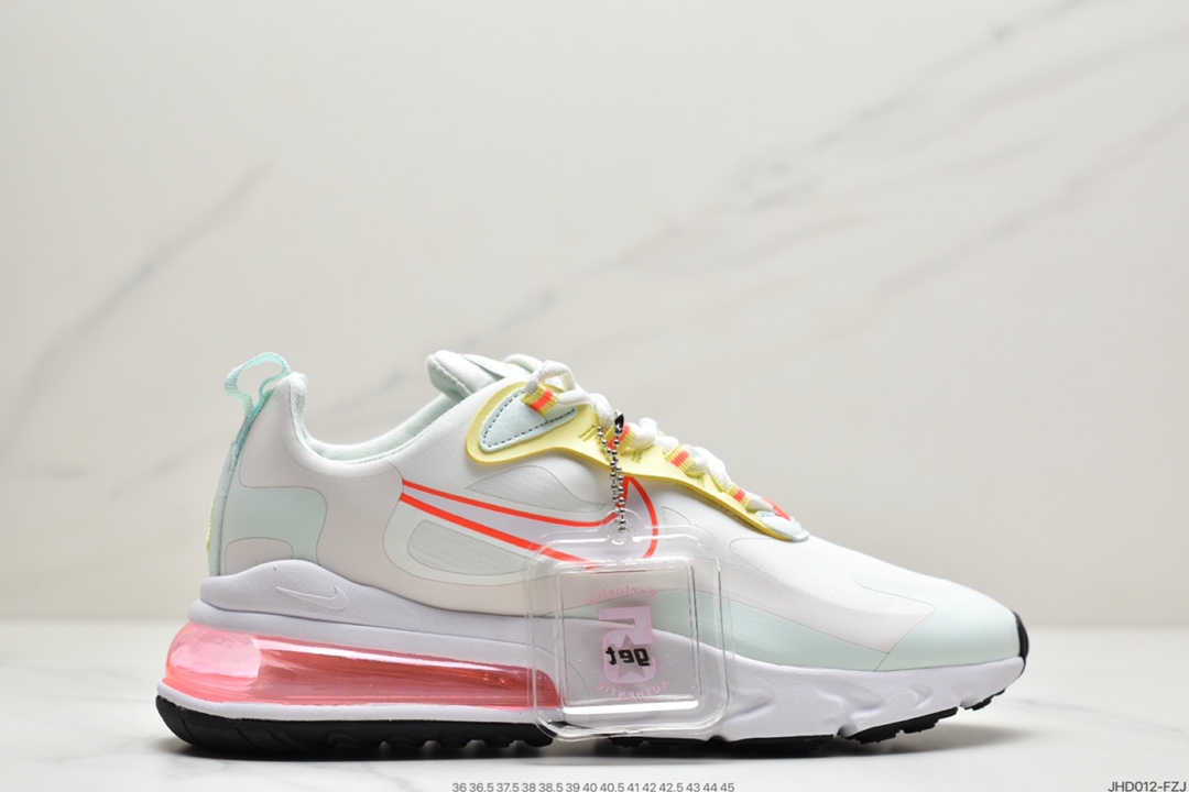 190 耐克Nike Air Max 270 React 半小掌气垫跑鞋 CV8818-102