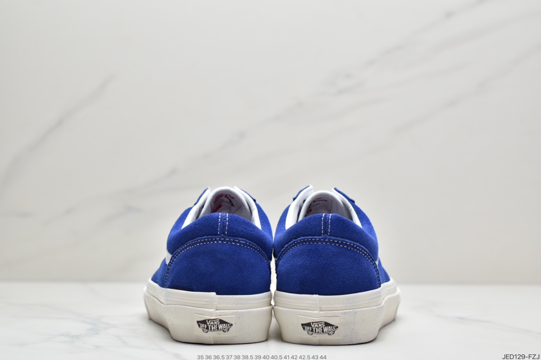 150 万斯范斯VANS  Old Skool  万斯经典款低帮男女翻毛职业滑板鞋