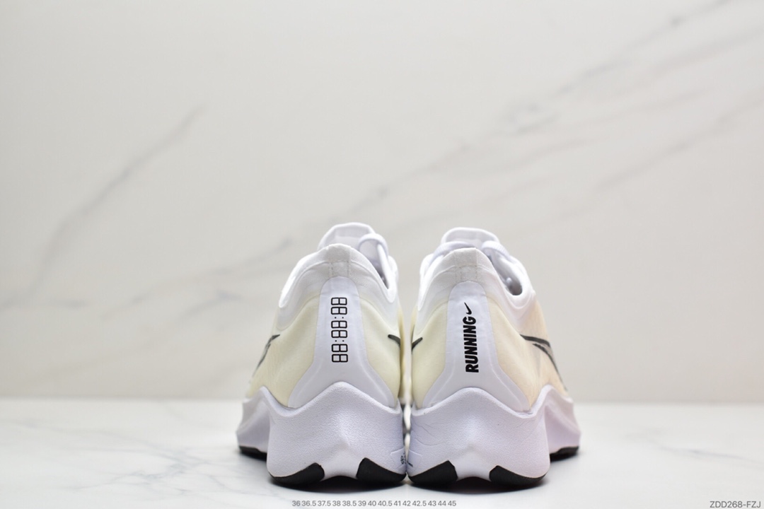 240 耐克NIKE ZOOM FLY3 新款内置zoom气垫马拉松透气登月飞马跑  AT8240-101
