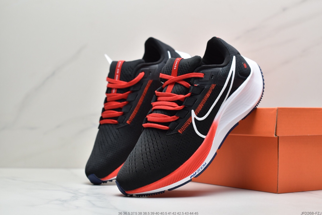 180 耐克Nike Air Zoom Pegasus 38 针织透气 登月38代CW7356-002