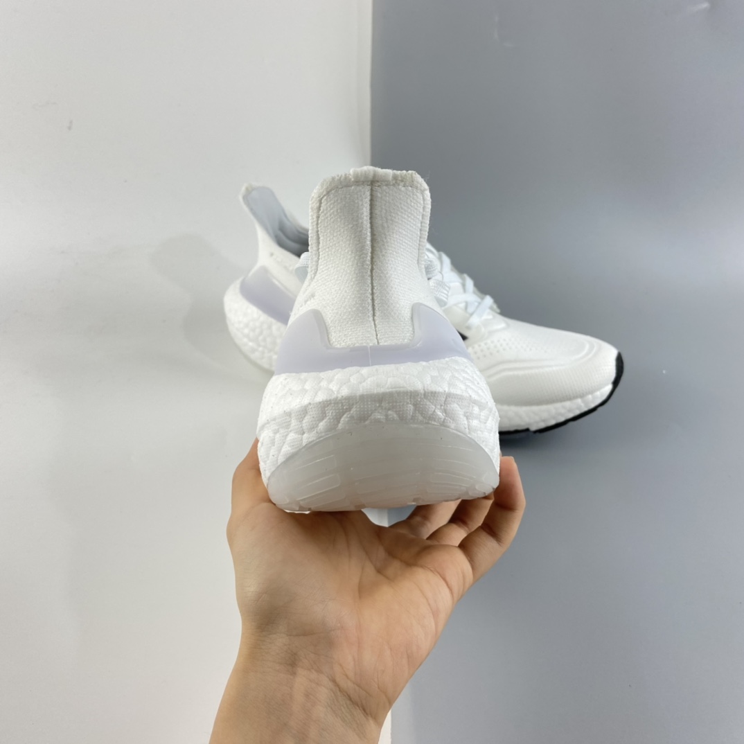 P200 AD UltraBoost 21 加厚爆米花袜套式针织鞋面休闲运动慢跑鞋FY0837