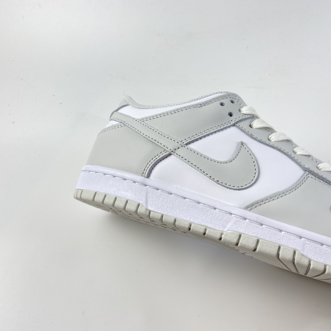 P300 Nike SB Dunk Low 扣篮系列白淡灰配色低帮休闲运动滑板鞋 DD1503-103