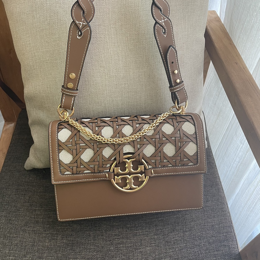 Tory Burch ～931 miller 大号编织风琴包