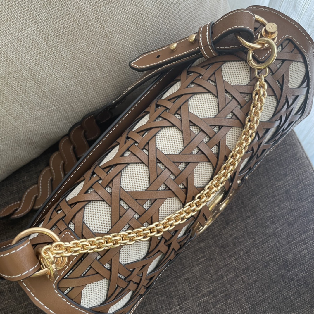 Tory Burch ～931 miller 大号编织风琴包