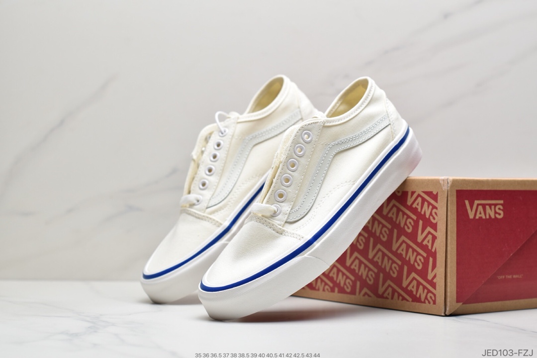 150 万斯范斯VANS  Old Skool  万斯经典款低帮男女翻毛职业滑板鞋