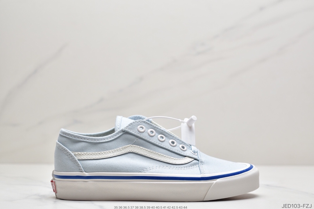 150 万斯范斯VANS  Old Skool  万斯经典款低帮男女翻毛职业滑板鞋