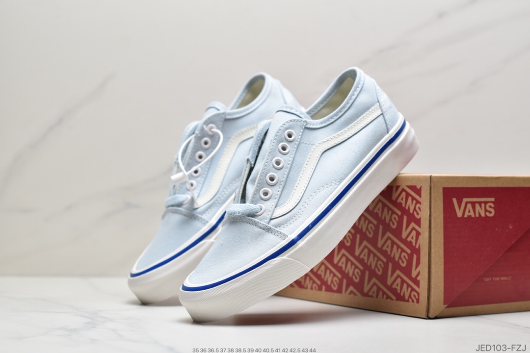 150 万斯范斯VANS  Old Skool  万斯经典款低帮男女翻毛职业滑板鞋