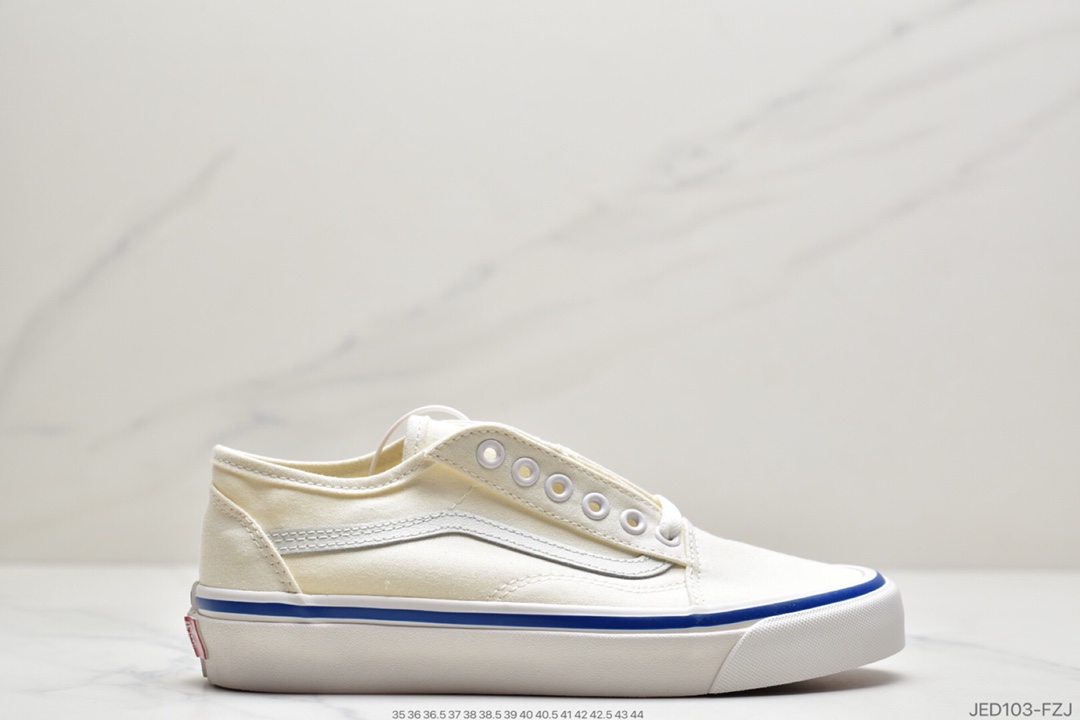 150 万斯范斯VANS  Old Skool  万斯经典款低帮男女翻毛职业滑板鞋