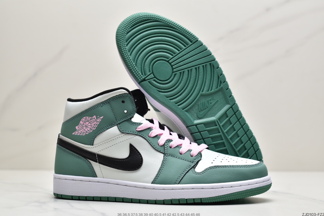 240 耐克Air Jordan 1 Mid SE“Dutch Green”绿粉