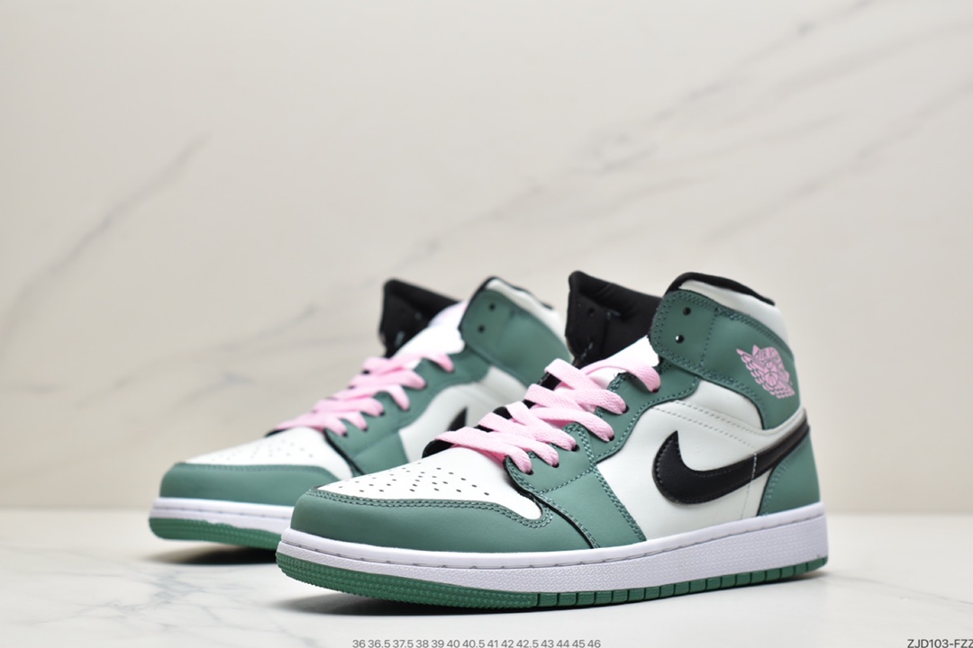 240 耐克Air Jordan 1 Mid SE“Dutch Green”绿粉