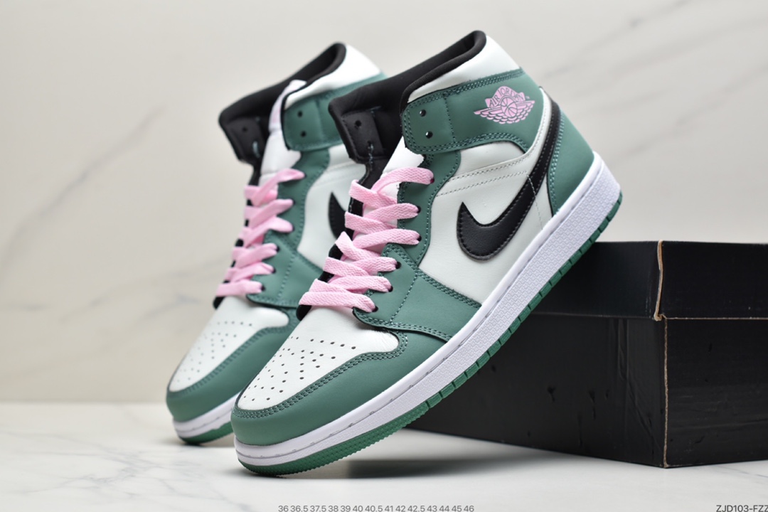 240 耐克Air Jordan 1 Mid SE“Dutch Green”绿粉