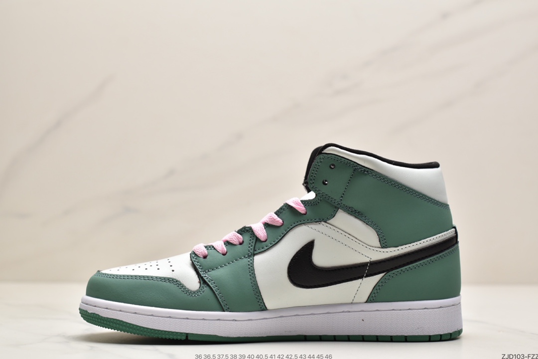 240 耐克Air Jordan 1 Mid SE“Dutch Green”绿粉