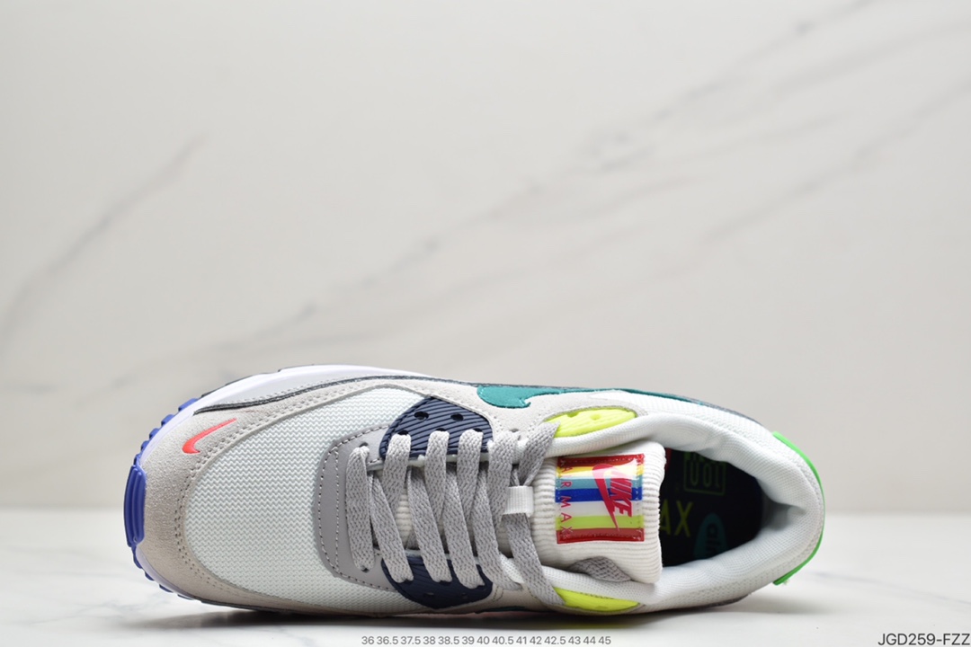 180  耐克NIKE AIR MAX90 FlyEase MAX90经典款复古缓震气垫跑步鞋  DA5562-001