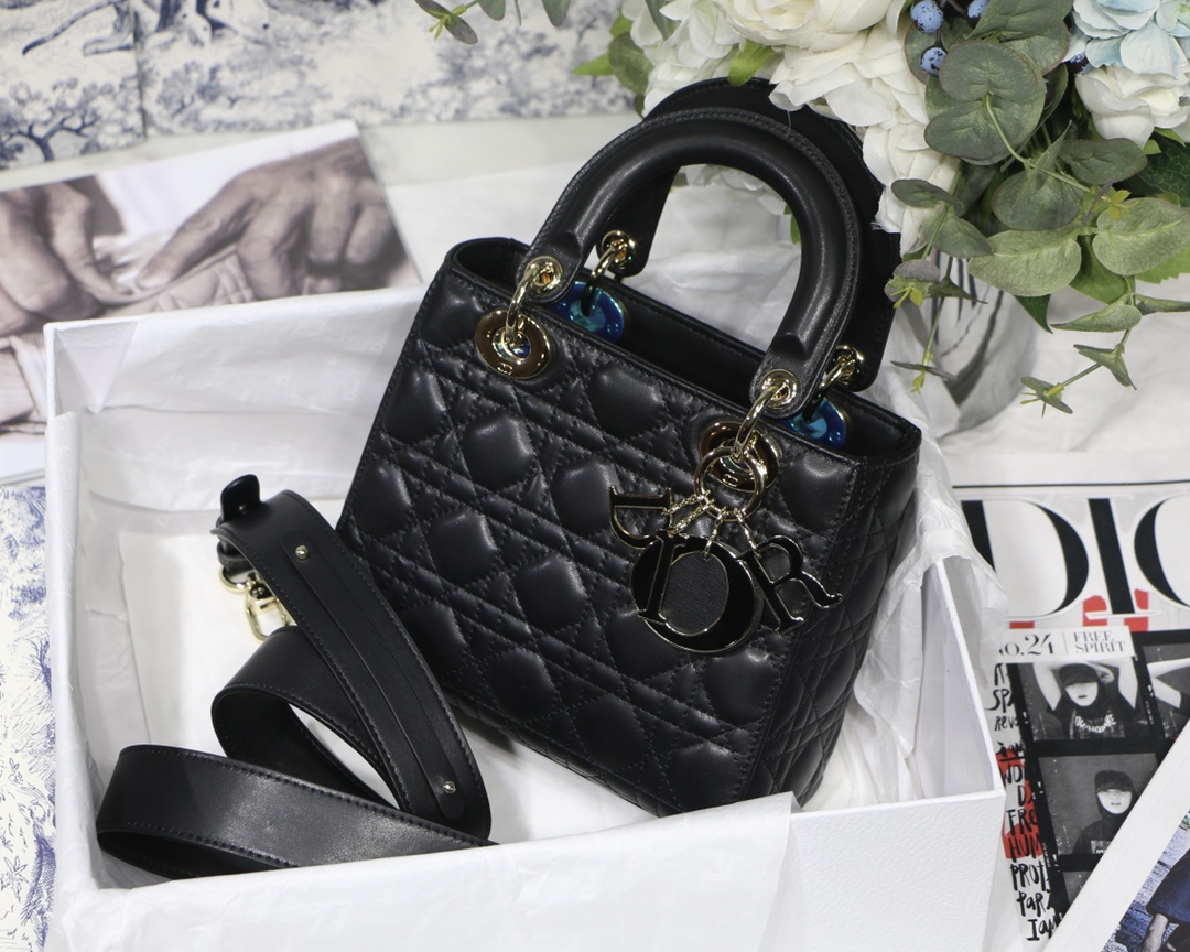 Dior Bags Handbags Luxury Fake
 Black Lambskin Sheepskin Lady