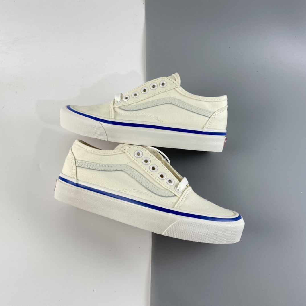 P150 Vans Retro Cali Old Skool Tapered 万斯浅色系低帮滑板鞋 VN0A54F44U3