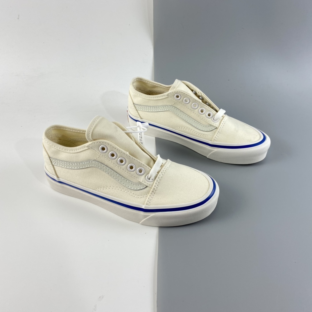 P150 Vans Retro Cali Old Skool Tapered 万斯浅色系低帮滑板鞋 VN0A54F44U3