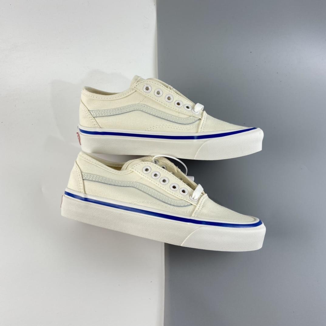 P150 Vans Retro Cali Old Skool Tapered 万斯浅色系低帮滑板鞋 VN0A54F44U3